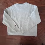 Mississippi State Bulldogs Women's Crew Neck Embroidered Sweatshirt Size Small Gray Photo 7