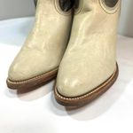 Frye Vintage ‎ Western Leather Metallic Cowgirl Boots Womens 6.5B Photo 3