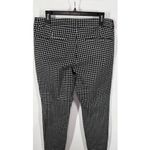 Old Navy  women’s High-Waisted Pixie Skinny Ankle black white check Pants size 12 Photo 5