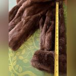 Sable fur coat with a brand new lining size 8 Brown Photo 5