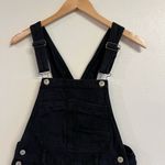 Brandy Melville John Galt Black Raw Hem Denim Shortalls S Photo 6