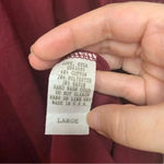 Love Kuza Babydoll Empire Waist Dress Red Size L Photo 6