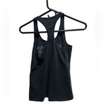 Nike Black Tank Top with white and gray Logo Photo 1