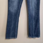 Cato Premium 12 32x32 Bling Crystal Crocheted Lace Flap Pocket Distressed Jeans Photo 4