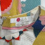 Boden Multi Color Printed Retro Pocket Shift Short Casual Dress Women’s 2 Red Photo 2