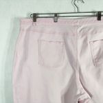 Woman Within  Plus Size 32W Capri Jeans Light Pink High Rise Natural‎ Fit 818 Photo 8