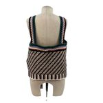Veronica Beard Livina Striped Cotton Tank Top Crochet Knit Multicolor Size XL Photo 7