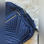 Soft navy blue backpack Photo 1
