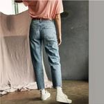 Free People NEW Acadia High Rise distressed Button Fly Jeans 28 Photo 1