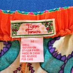 Flying Tomato  Orange and Purple Patterned Wide Leg Pull-On Palazzo Pants Photo 5