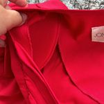 Vintage Johnathan Martin 2 Double Breasted Button Puff Sleeve Blazer Red 14 Photo 4