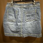 st. john's bay  Stretch Denim Skirt, w/Shorts Underneath, Size 12 Photo 1