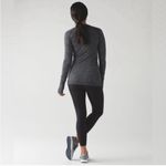 Lululemon  Restless Tight Knit Pullover Heather Black/ Charcoal Grey Size 6 Photo 1