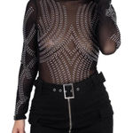 Iris Sheer rave bodysuit Photo 0