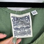 Jungmaven Button Front Jumper in Hunter Green Size XS Photo 4