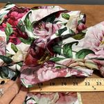 Aura  size XL women’s floral print button front ls top relaxed oversized fit pink Photo 7