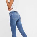 Free People High Waist Crop Straight Leg Jeans size 24 size 00 Photo 0