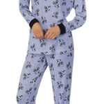 Disney  Mickey Mouse Cozy 2-Piece Pajama  Soft Cuddly Comfortable size Small, NWT Photo 0