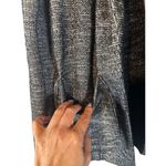 Topshop Gray Open Front Cotton Blend Shawl Neck Knit Blazer Jacket Women Sz 6 Photo 3