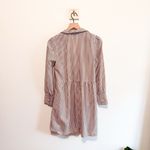 Tuckernuck Royal Shirtdress in Brown Stripe Size S Photo 2