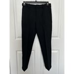 Madewell  $148 Mid-Rise Slim Ankle Dress Pant Black Size 2 NT142 Photo 6