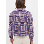 Tuckernuck  Plaid Flannel Cropped Button Down NEW Photo 3