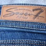 Seven7 Blue Jeans Shorts Womens 14 Denim Stretch Casual Everyday Embroidered Photo 11