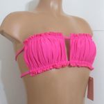 NWT Byoauo Hot Pink Bikini Swim Top Size Large Pink Photo 4
