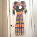 NEMA Marise maxi dress, made in Greece, size L, NWT Blue Size L Photo 5