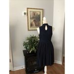 Xhilaration Lace Dress M Sleeveless Lined Keyhole Back Two Button Zipper Side Photo 8