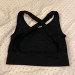 Alphalete Criss Cross Black Sports Bra Photo 0