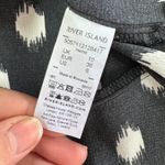 River Island River‎ Island Skirt Womens 6 US Black White Printed Ruffle Mini Photo 8