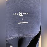 Lou & grey Side Pocket Leggings Ponte Navy blue women’s size Large Athleisure Photo 6
