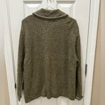 Woolrich  knit cardigan green speckled size XL women’s button down with pockets Photo 1