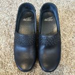 Dansko Mavis Women's Size EU 37/US 6.5-7 Black Oiled Leather Clogs Studded Photo 3