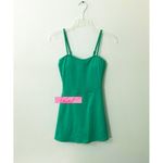 Alo Yoga Alo Alosoft Courtside Tennis Dress Green Emerald Padded Sports Active Skort Mini Photo 6