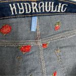 Hydraulic  Lola Mid Rise Denim Skirt with Embroidered Roses
Size 12 Photo 7