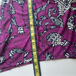 Apt. 9  Pajama Silky Intimate Slip Sleeveless Dress Purple White Small Photo 2