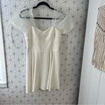 Amanda Uprichard Lovely Dress Ivory Photo 4