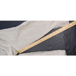 Flax  Organic Minimalist Quiet Luxury Natural Linen Shimmer Long Sleeve Blouse Lg Photo 12