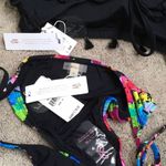 PilyQ  tasseled embroidered bikini set. D-cup/M-bottom. NWT Photo 14