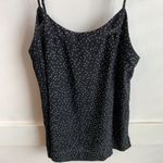 Madewell  Black & White Dot Scatter Silk Inset Cami Photo 7