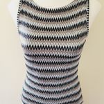 A Byer A. Byer 90s zigzag blouse size medium Photo 0