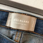 Everlane Womens The Summer Jeans High Rise Cropped Rolled Hem Medium Wash 31 Photo 3