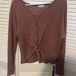 Altar'd State  Pink Long Sleeve Top Photo 0