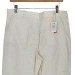 Marine layer Bridget Wide Leg Crop Pant Cream Antique White High Rise Size 14 Photo 5