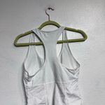 Free People  Intimately White Racerback Bodysuit Sz M Photo 8