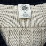 Gap Vintage  Sweater Cable Knit Tennis Lacrosse 90s Old Money Preppy Size M Photo 4