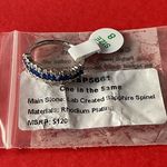 Bomb Party RBP5661 “One in the Same” LC Spinel on Rhodium Size 8 Ring NWT Photo 4