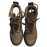 Steve Madden  Black Water Resistant Lace Up Boots(Size 6M) Photo 3